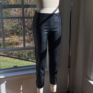 FAUX LEATHER LEGGINGS